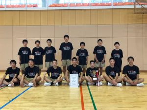 中学男子バスケ部 Kagoshima Cup 優勝 学校法人 池田学園